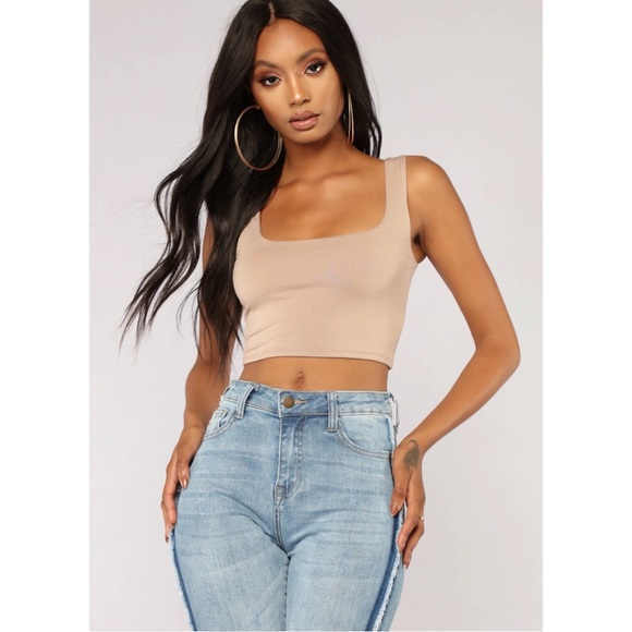 ✨FLASH SALE NWT Fashion Nova Anything But Square Tank - Picture 1 of 9